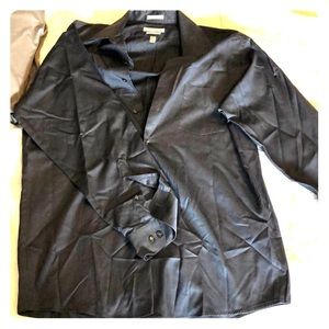 Black Long Sleeve Dress Shirt